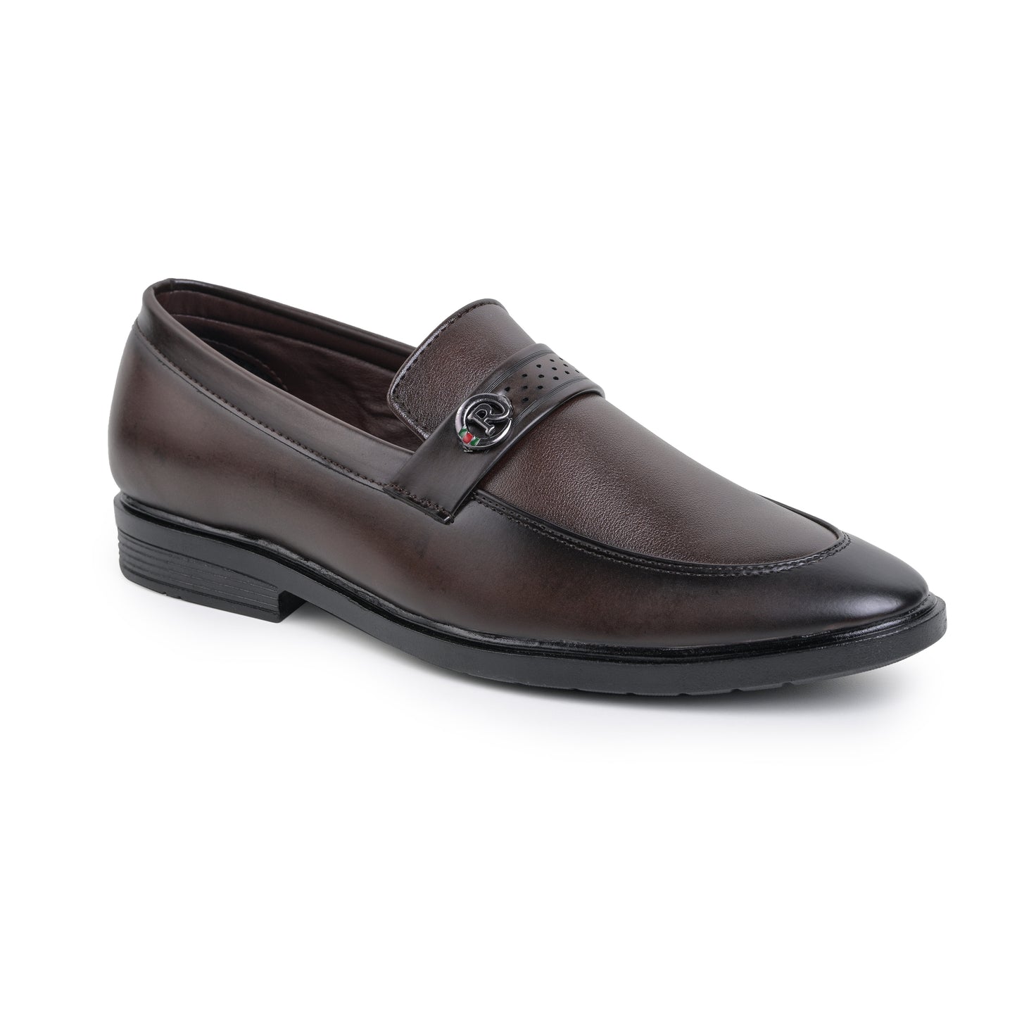 Men's Formal Pull-On Shoes (Brown)