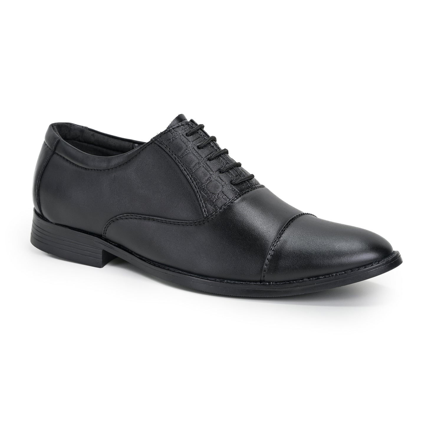 Men's Oxford Formal Lace Up Shoes (Black)