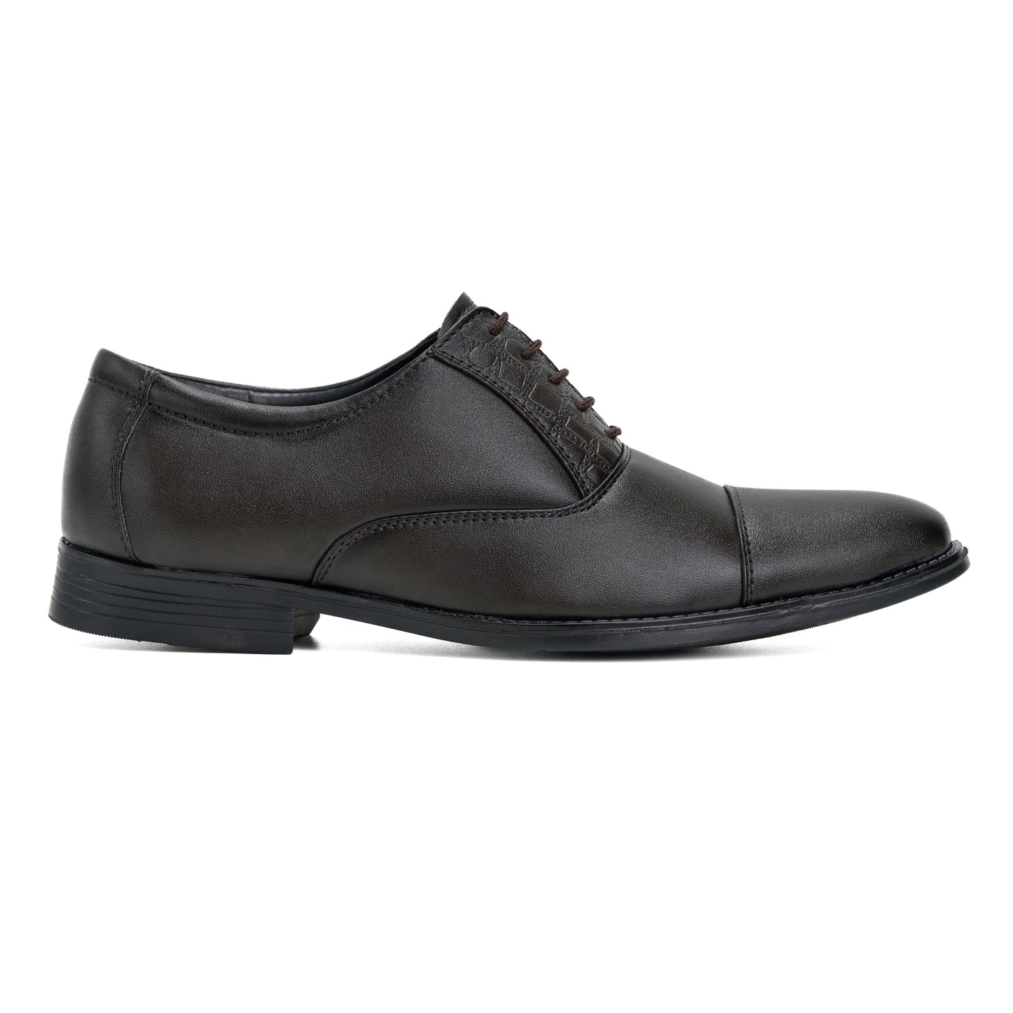 Men's Oxford Formal Lace Up Shoes (Brown)