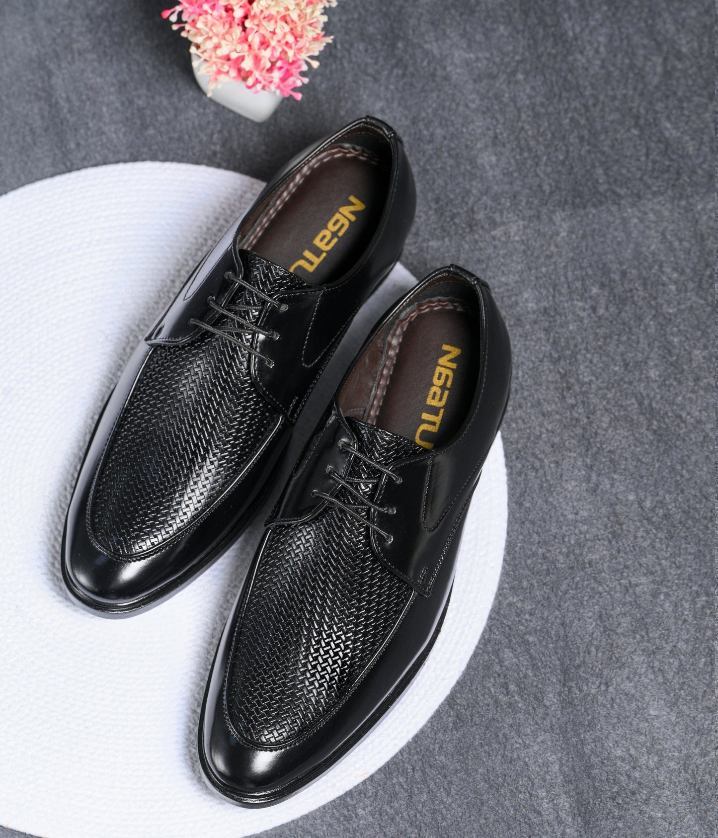 Men's Formal Lace Up Shoes (Black)