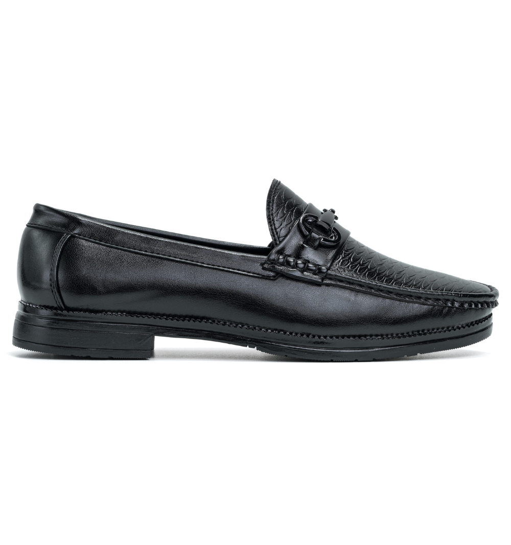 Men's Formal Pull-On Shoes (Black)