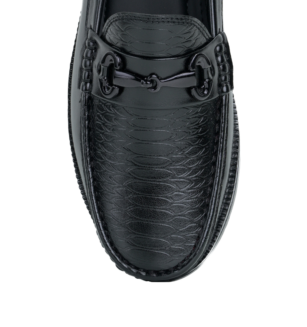 Men's Formal Pull-On Shoes (Black)