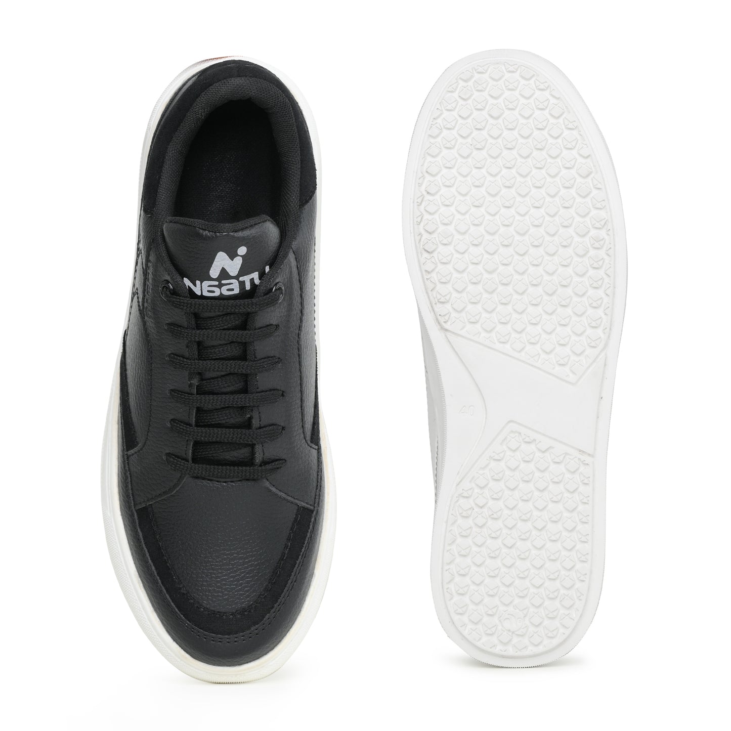 Naatu Black Streeter Sneakers