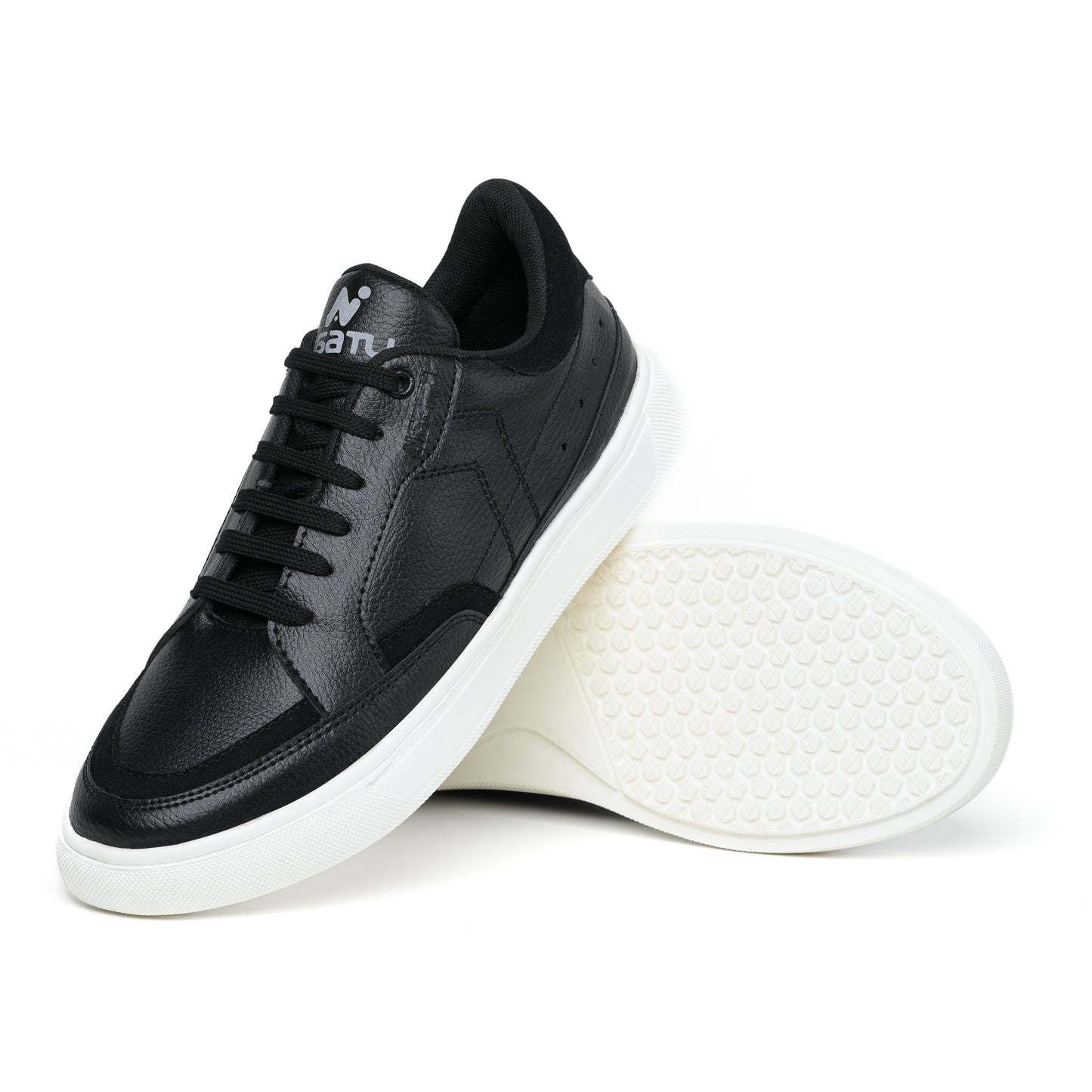 Naatu Black Streeter Sneakers