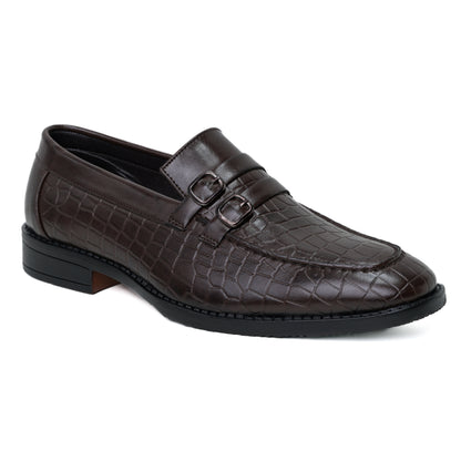 Naatu Slipon Shoes | Stylish Shoes for Men (Brown)