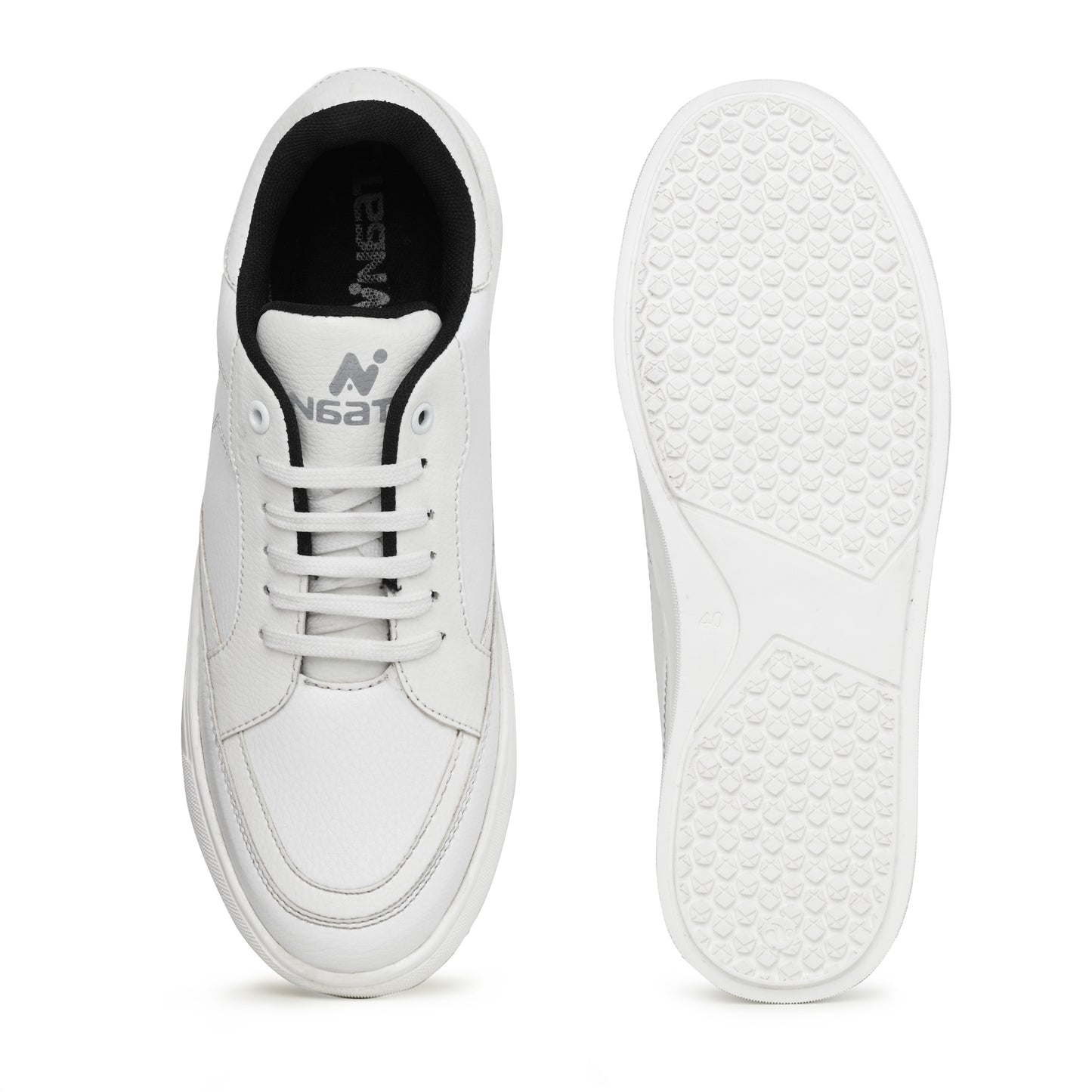 Naatu White Streeter Sneakers