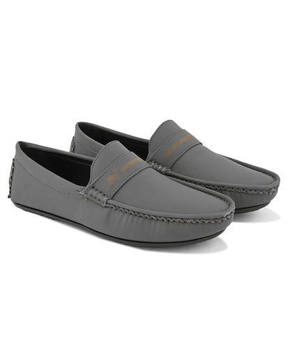 Naatu Men's Loafers | Formal Pull-On Shoes for Office Meetings | Stylish Loafers for Men