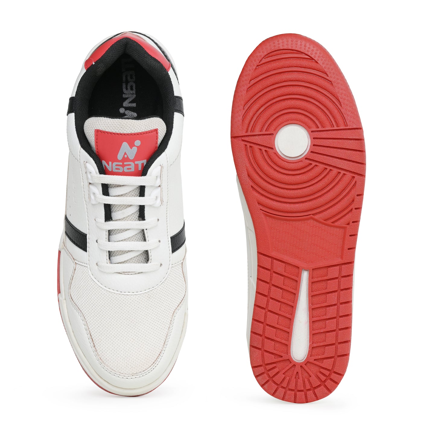 Naatu White Ryder Streeter Sneakers