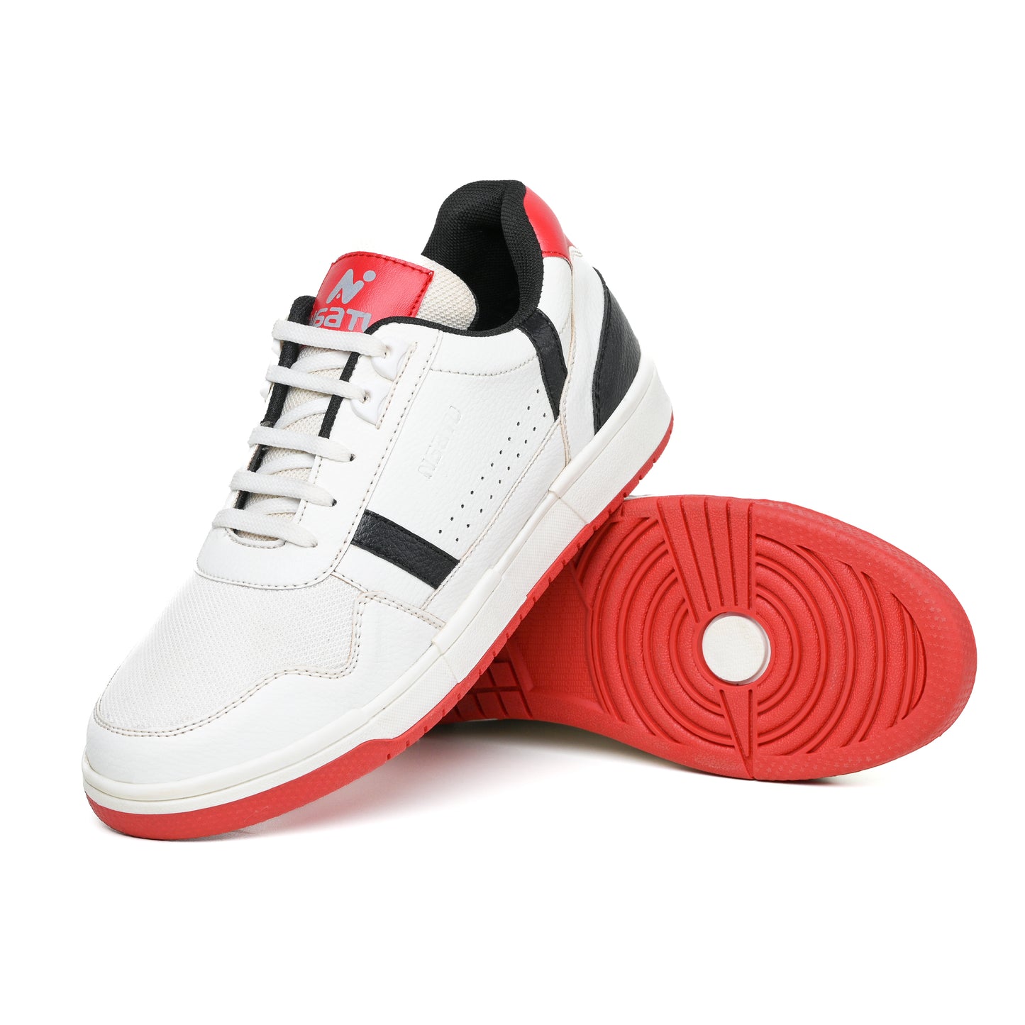 Naatu White Ryder Streeter Sneakers