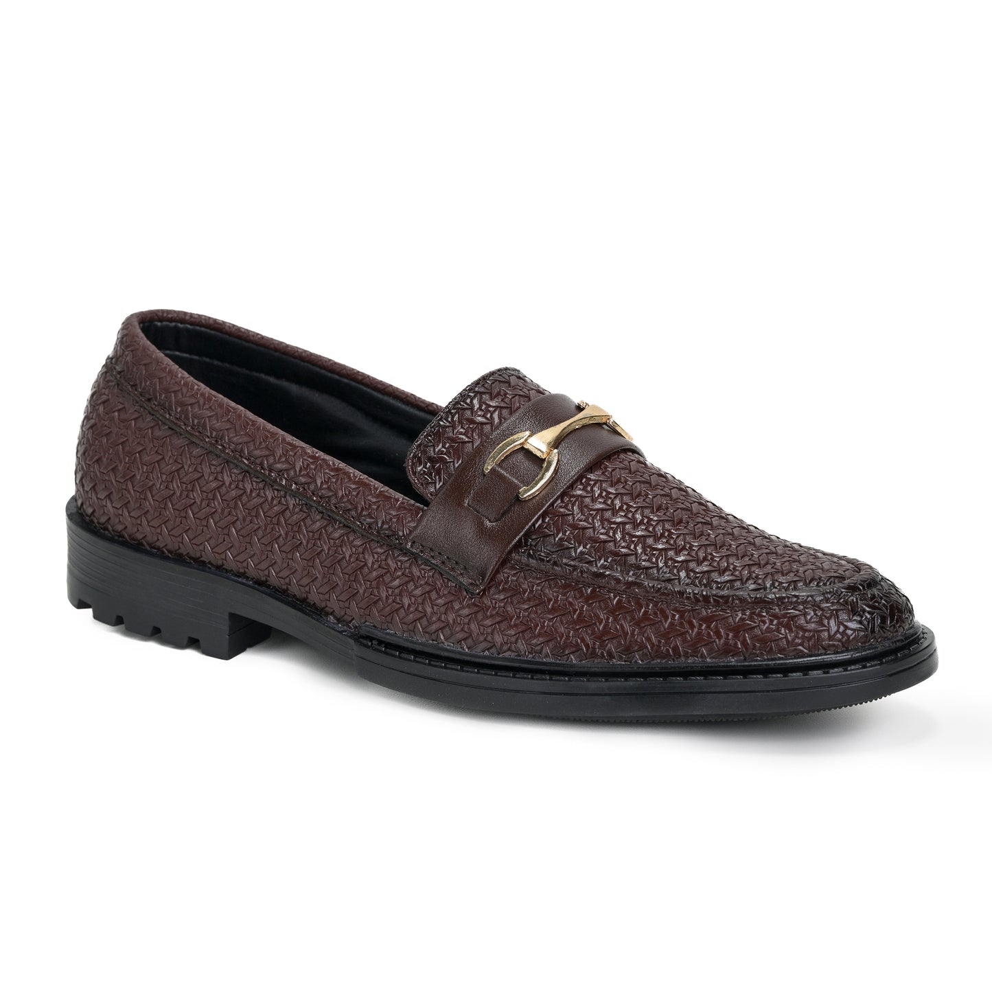 Men's Formal Pull-On Shoes (Brown)