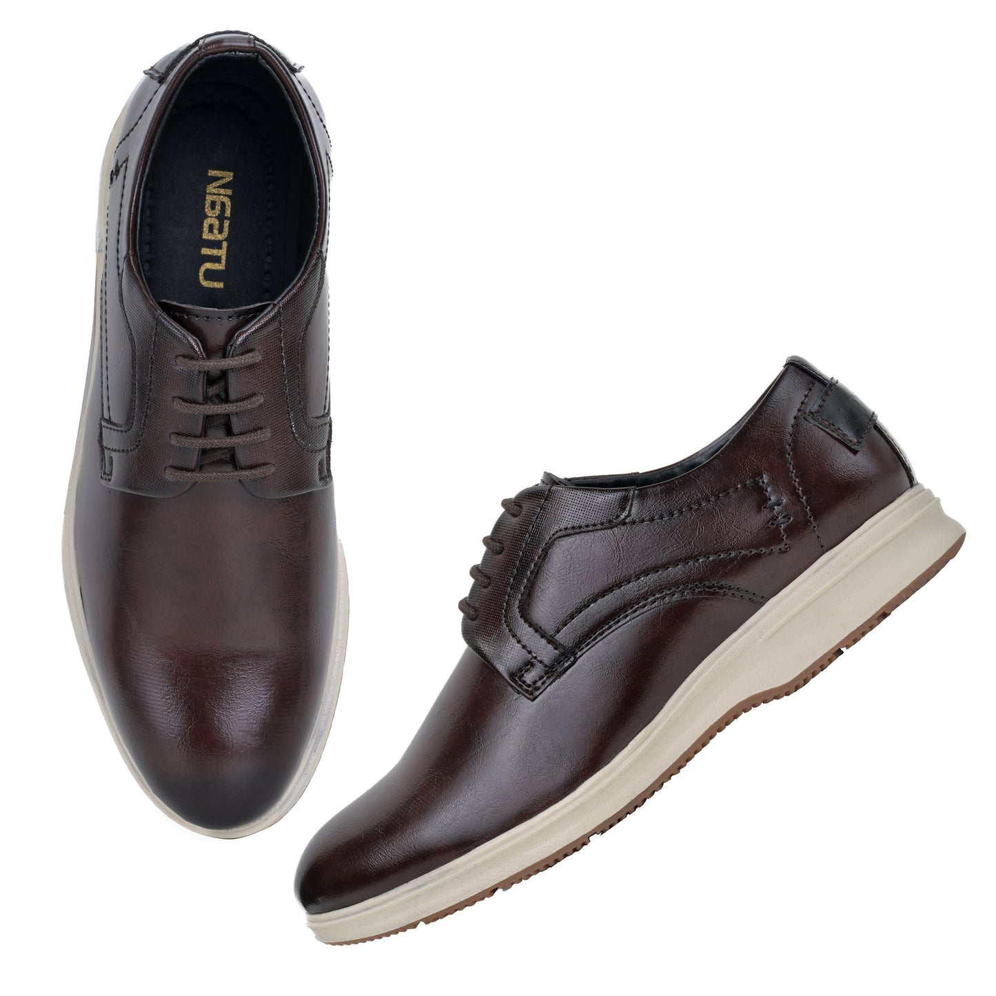 NAATU 'Versa-1' Men's Lace Up Shoes (Brown)