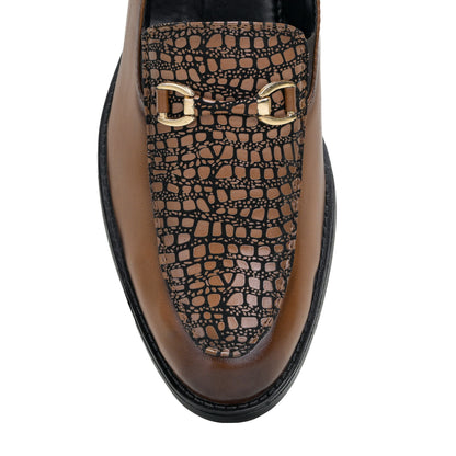 Men's Formal Pull-On Shoes (Tan)