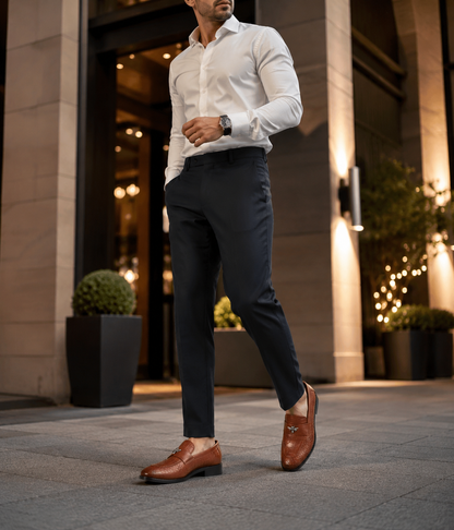 Naatu Slipon Shoes | Stylish Shoes for Men (TAN)