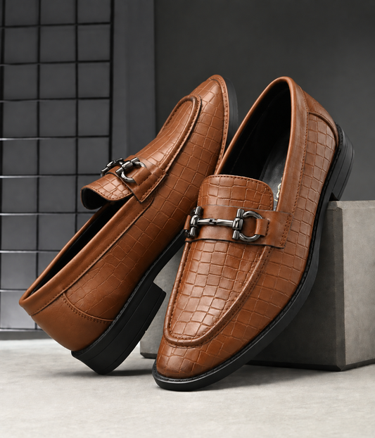 Naatu Slipon Shoes | Stylish Shoes for Men (Tan)