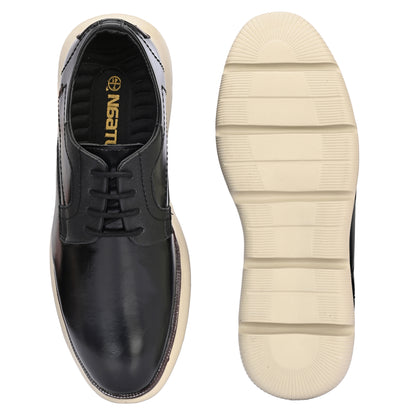 NAATU 'Kapps 175' Men's Lace Up Shoes (Black)