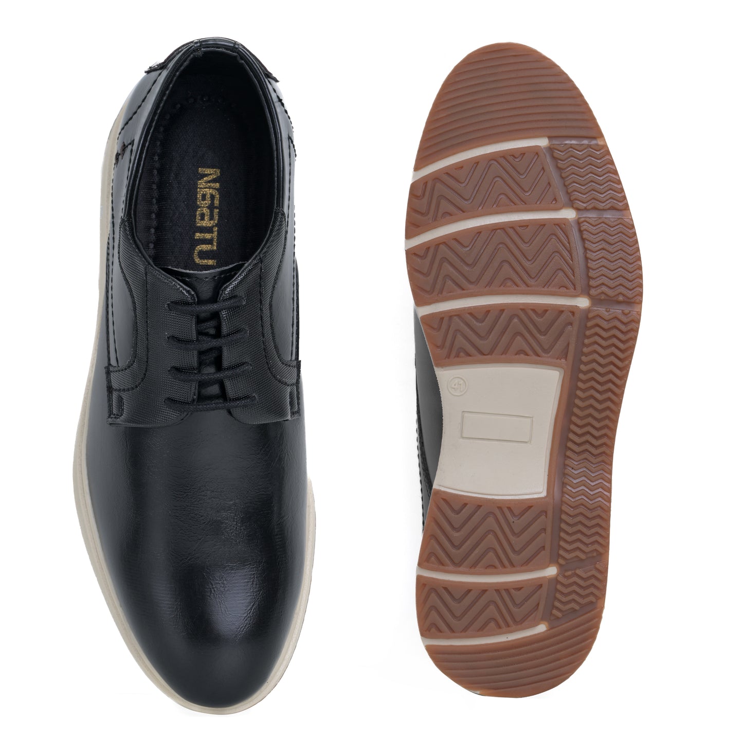 NAATU 'Versa-1' Men's Lace Up Shoes (Black)