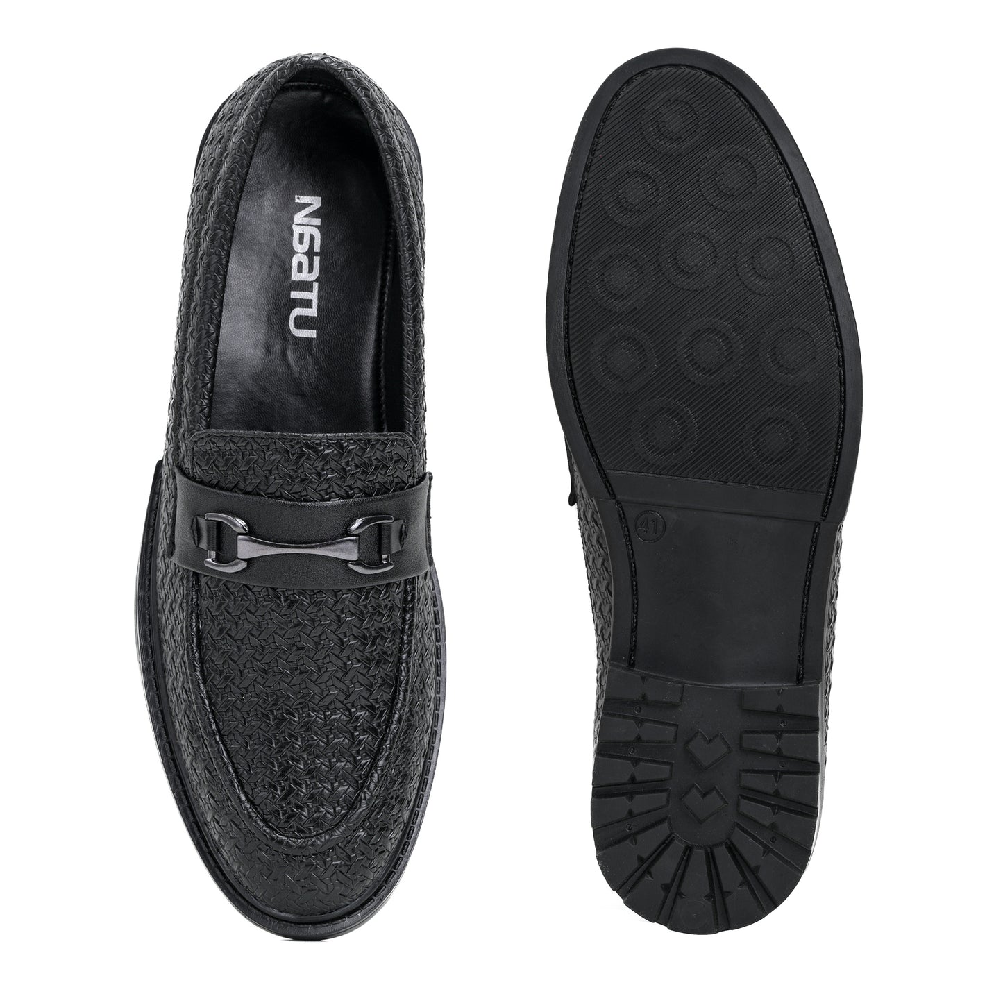 Men's Formal Pull-On Shoes (Black)