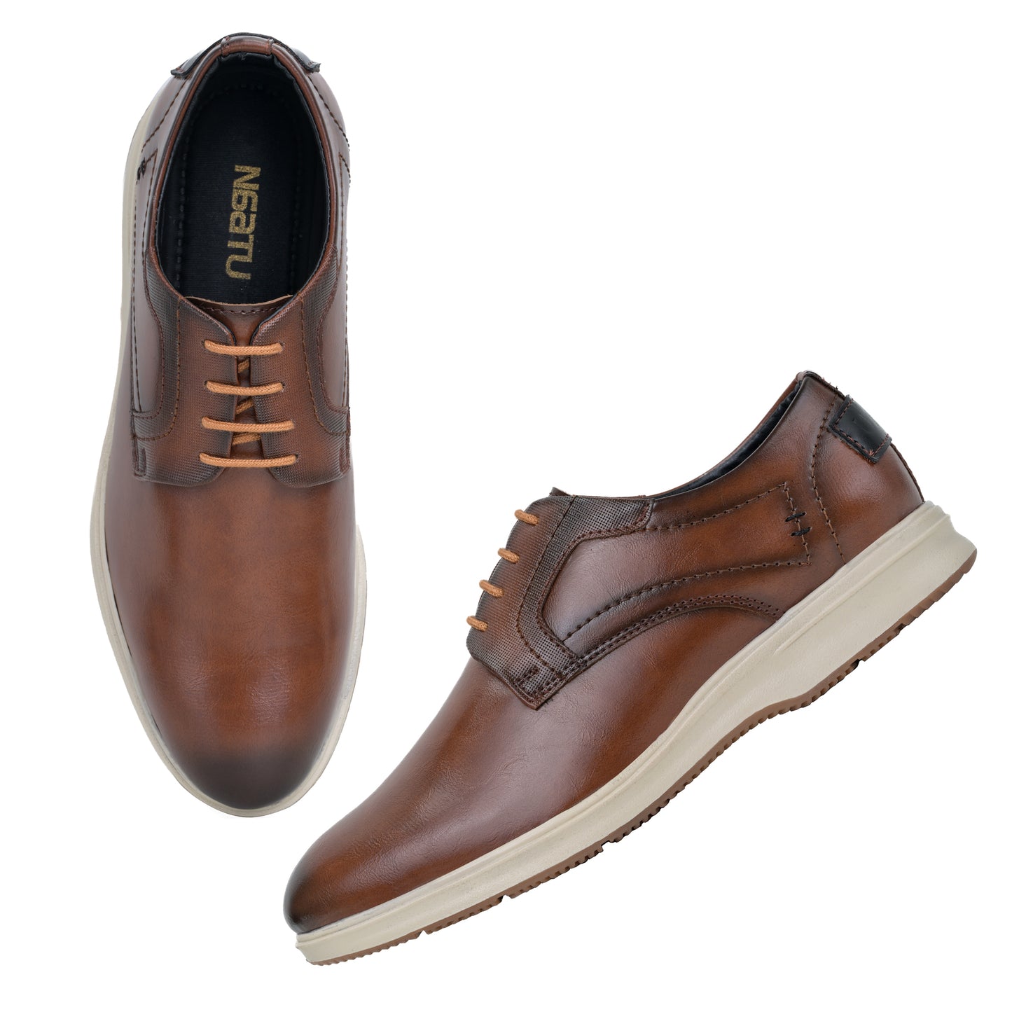 NAATU 'Versa-1' Men's Lace Up Shoes (Tan)