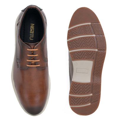 NAATU 'Versa-1' Men's Lace Up Shoes (Tan)