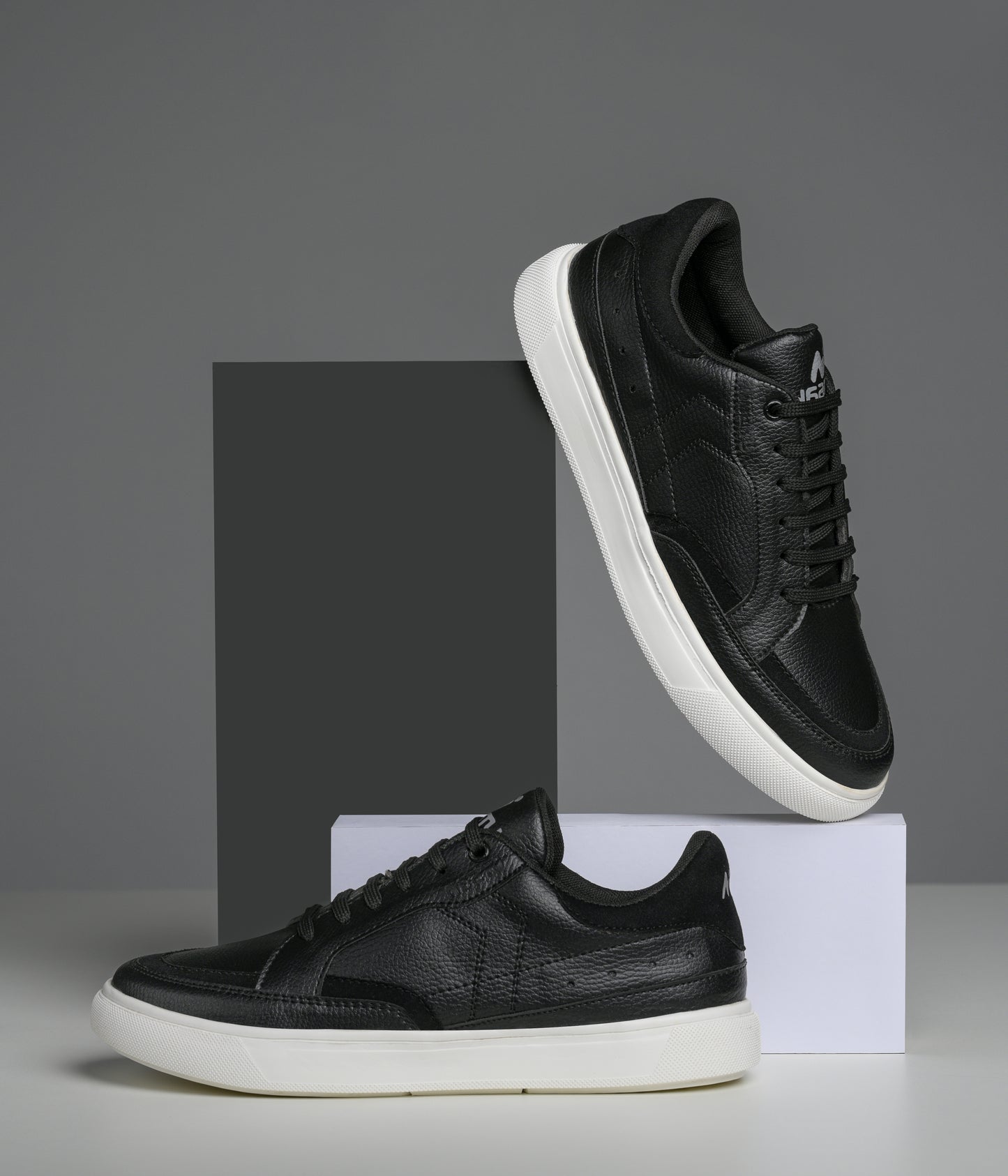 Naatu Black Streeter Sneakers