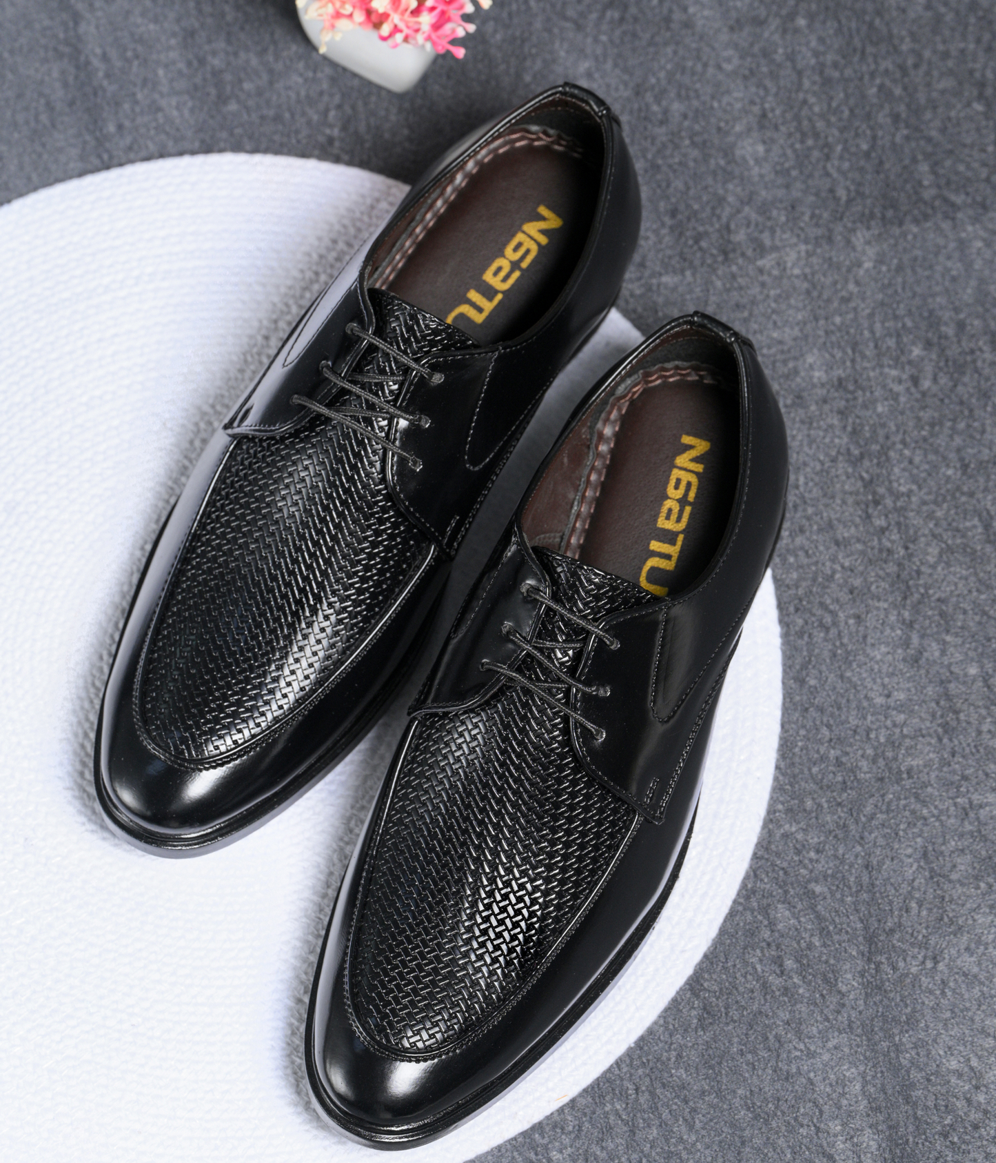 Men's Formal Lace Up Shoes (Black)
