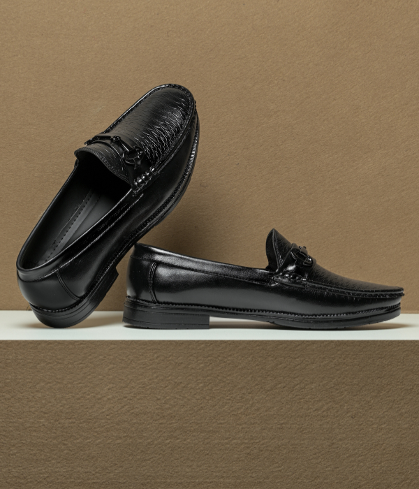 Men's Formal Pull-On Shoes (Black)