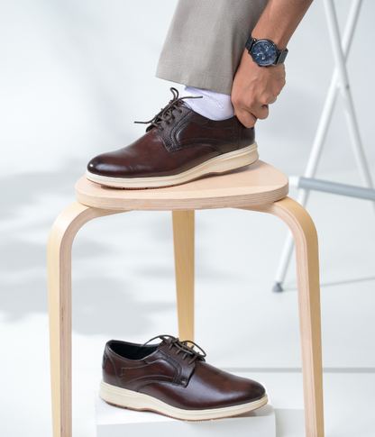 NAATU 'Versa-1' Men's Lace Up Shoes (Brown)