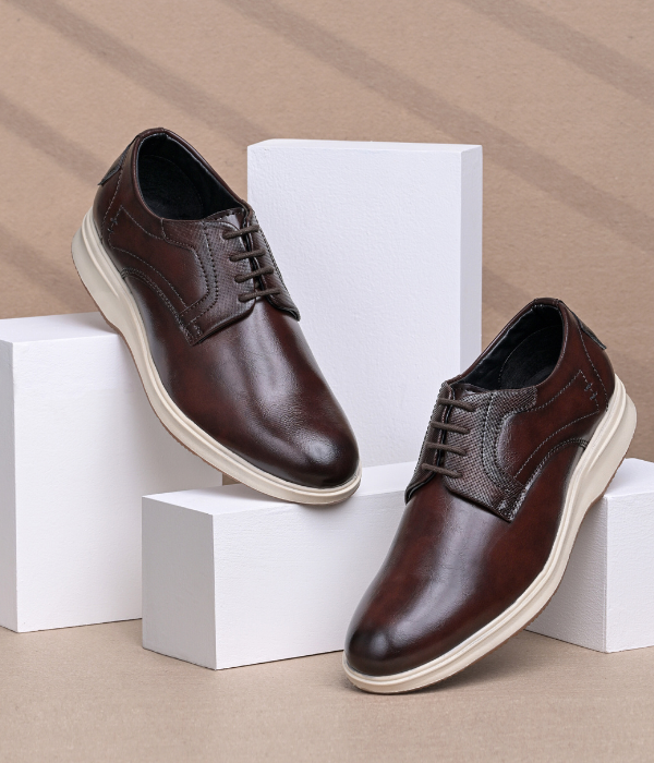 NAATU 'Versa-1' Men's Lace Up Shoes (Brown)