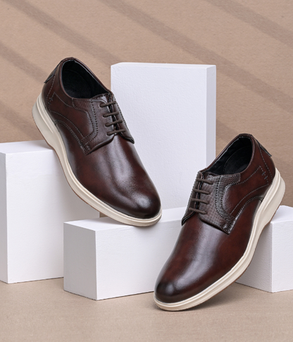 NAATU 'Versa-1' Men's Lace Up Shoes (Brown)