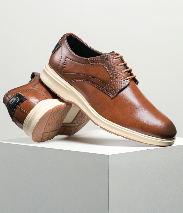 NAATU 'Versa-1' Men's Lace Up Shoes (Tan)