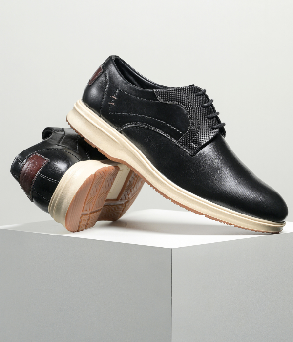NAATU 'Versa-1' Men's Lace Up Shoes (Black)