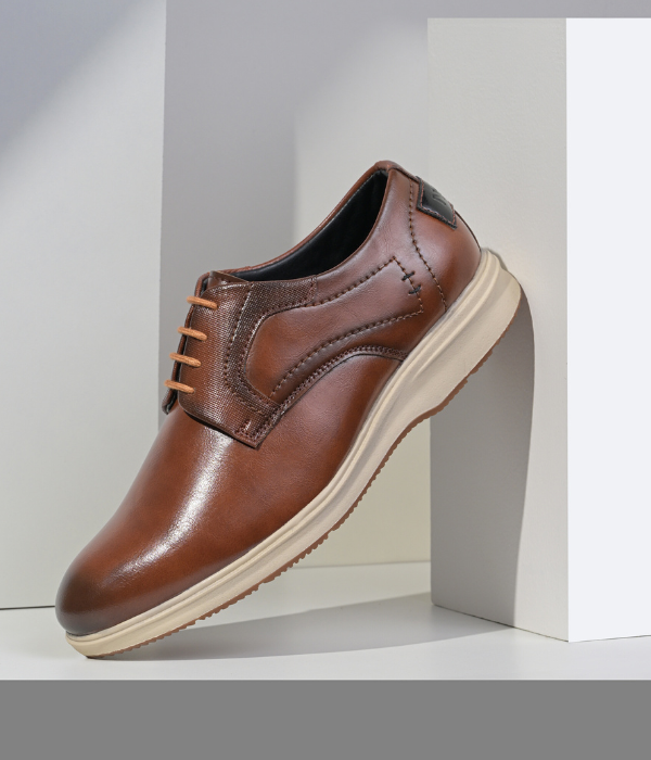 NAATU 'Versa-1' Men's Lace Up Shoes (Tan)