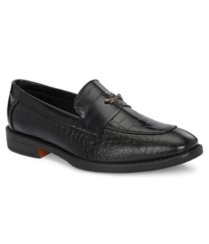 Naatu Slipon Shoes | Stylish Shoes for Men (Black)
