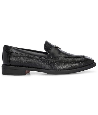 Naatu Slipon Shoes | Stylish Shoes for Men (Black)