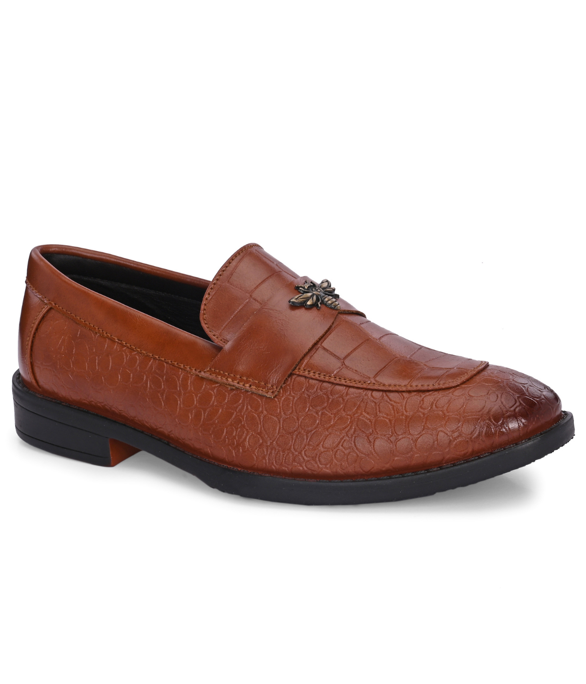 Naatu Slipon Shoes | Stylish Shoes for Men (TAN)
