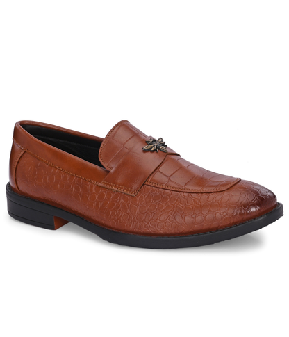 Naatu Slipon Shoes | Stylish Shoes for Men (TAN)