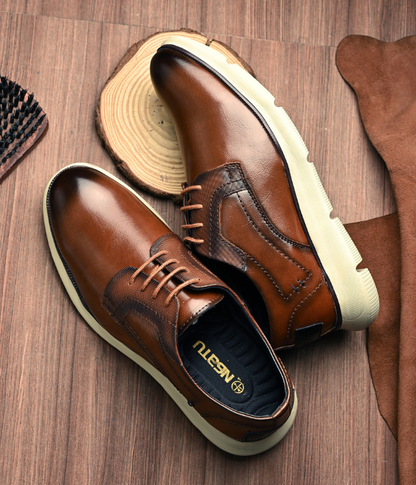 NAATU 'Kapps 175' Men's Lace Up Shoes (Tan)