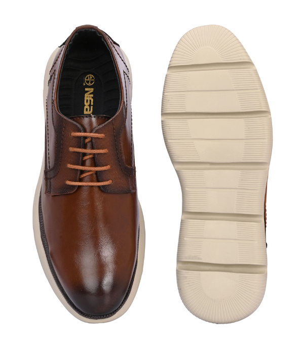 NAATU 'Kapps 175' Men's Lace Up Shoes (Tan)