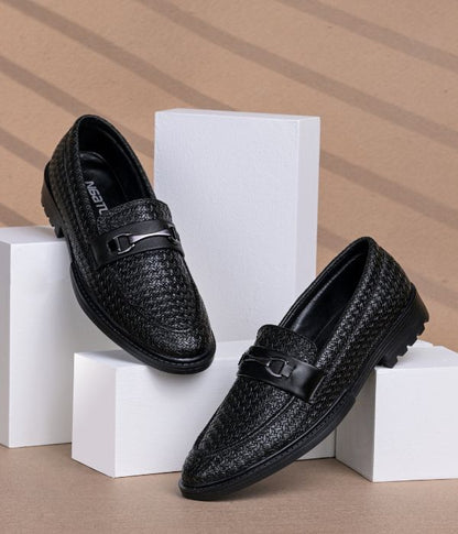 Men's Formal Pull-On Shoes (Black)