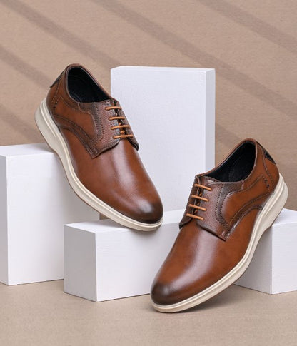NAATU 'Versa-1' Men's Lace Up Shoes (Tan)