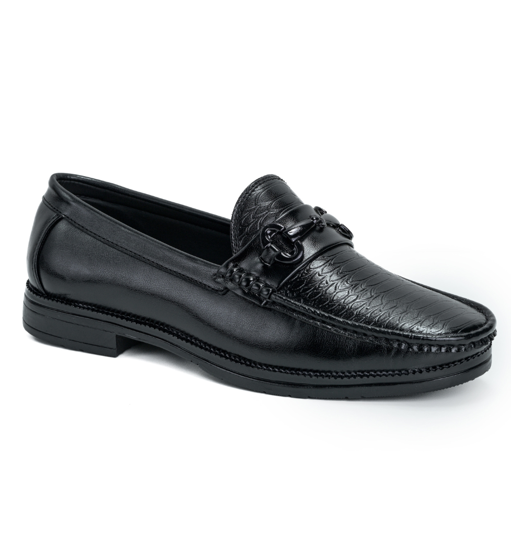 Men's Formal Pull-On Shoes (Black)