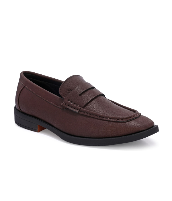 Naatu Premium Penny Loafer || Loafers for men (Brown)