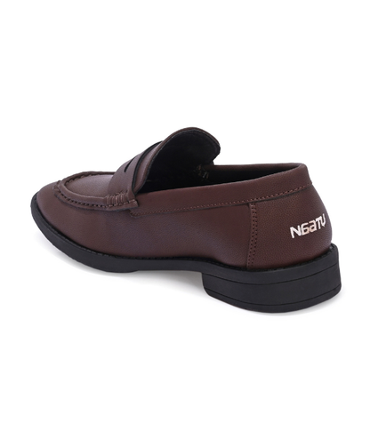 Naatu Premium Penny Loafer || Loafers for men (Brown)