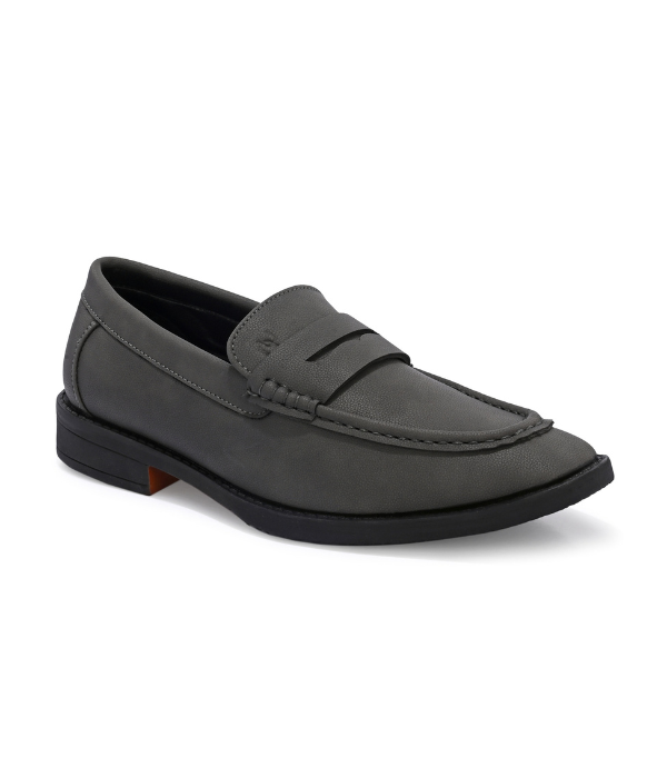 Naatu Premium Penny Loafer || Loafers for men (Grey)