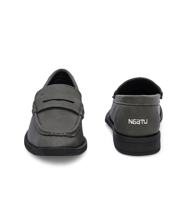 Naatu Premium Penny Loafer || Loafers for men (Grey)
