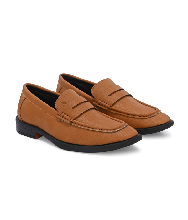 Naatu Premium Penny Loafer || Loafers for men (Tan)