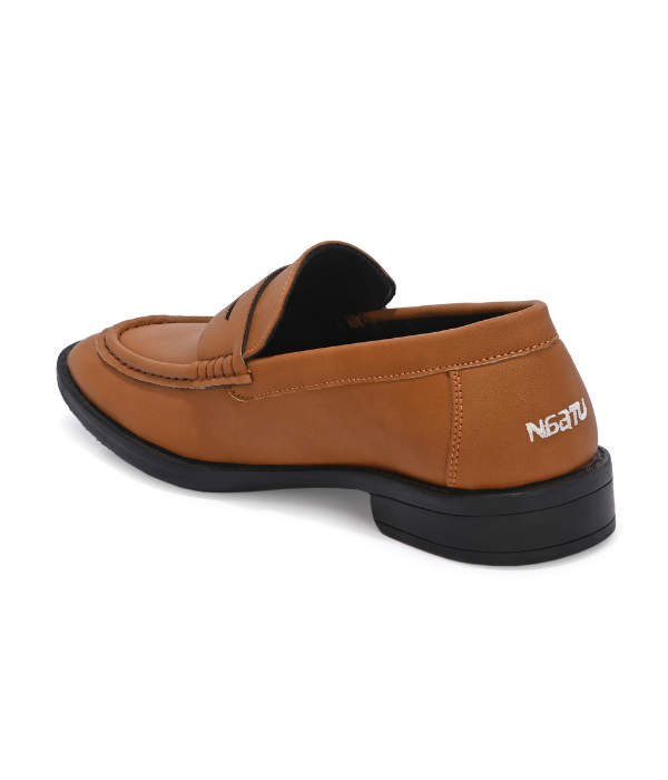 Naatu Premium Penny Loafer || Loafers for men (Tan)