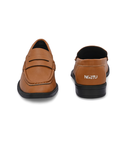 Naatu Premium Penny Loafer || Loafers for men (Tan)