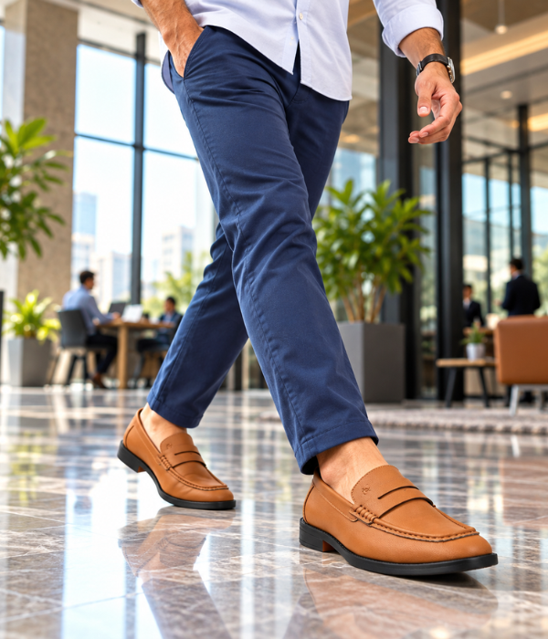 Naatu Premium Penny Loafer || Loafers for men (Tan)