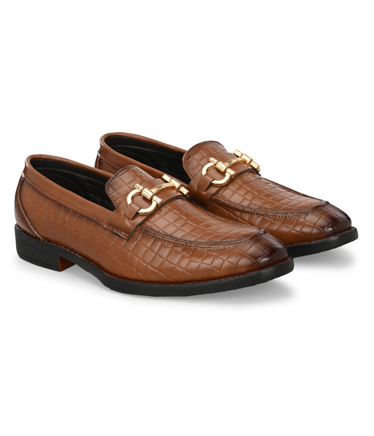 Naatu Slipon Shoes | Stylish Shoes for Men (D-Tan)